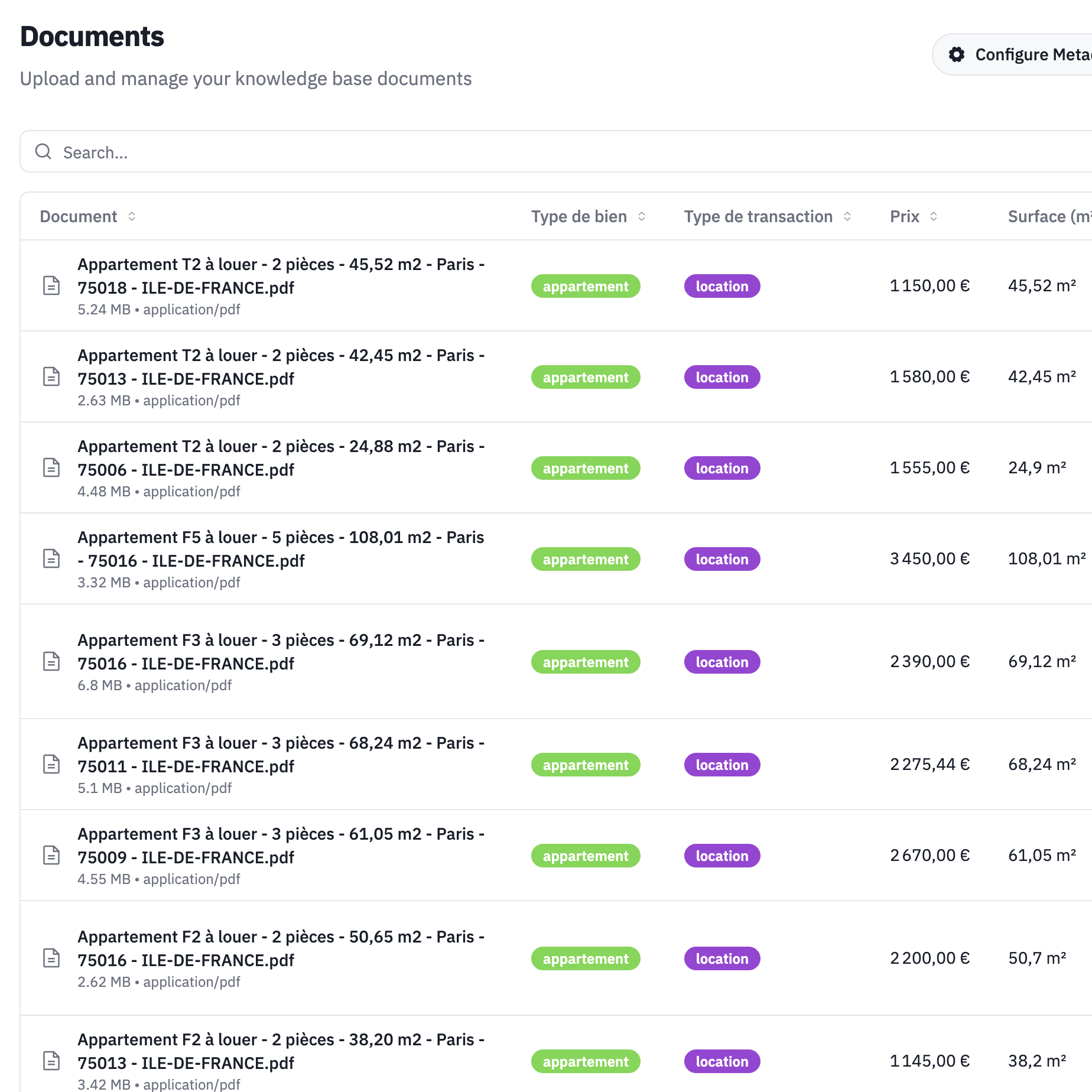 New: Advanced document retrieval