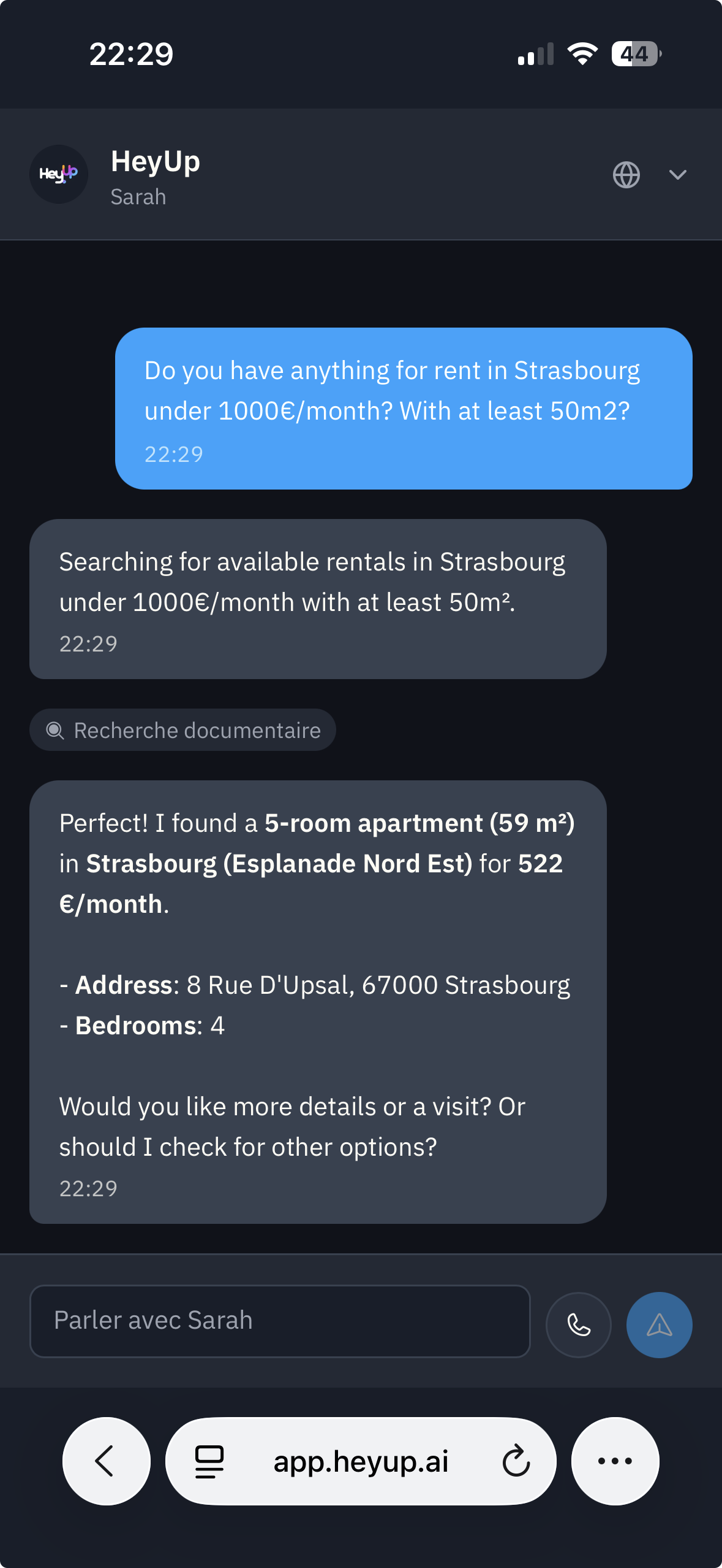 Customer asking complex questions